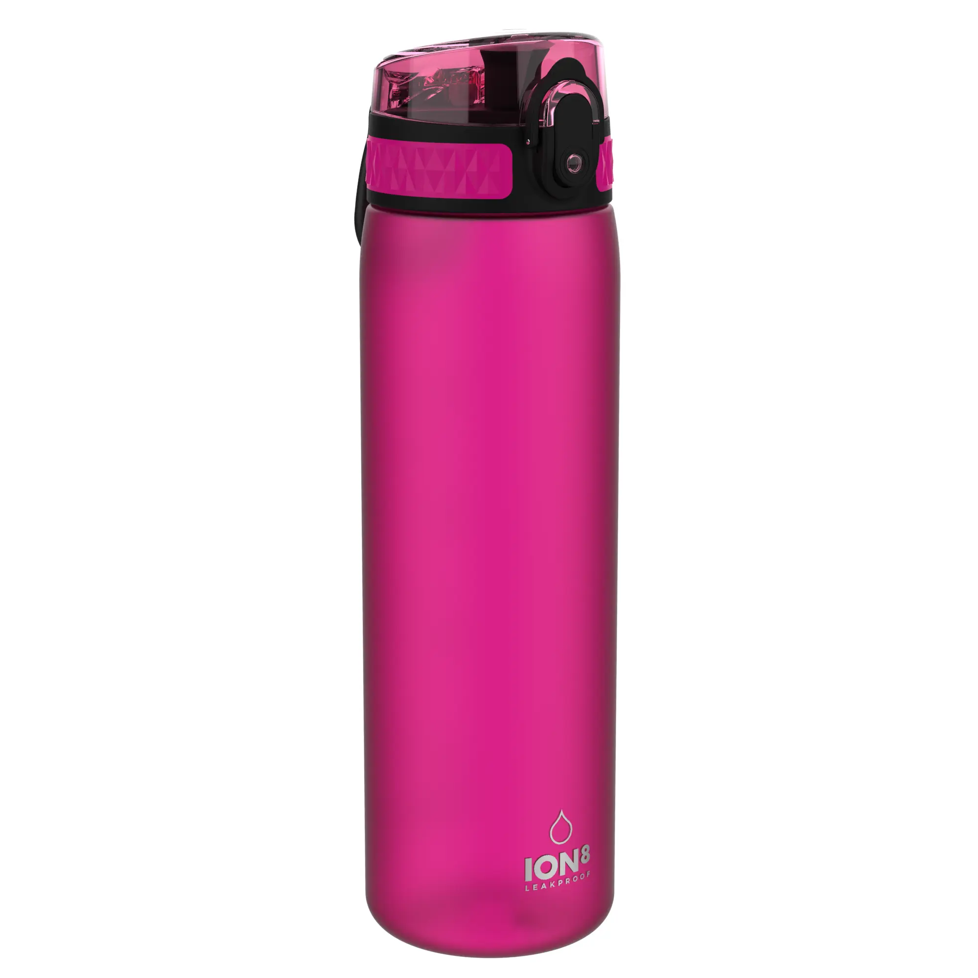 Smukła butelka na wodę, Różowa, 500ml, efekt oszronienia, I8500FPIN