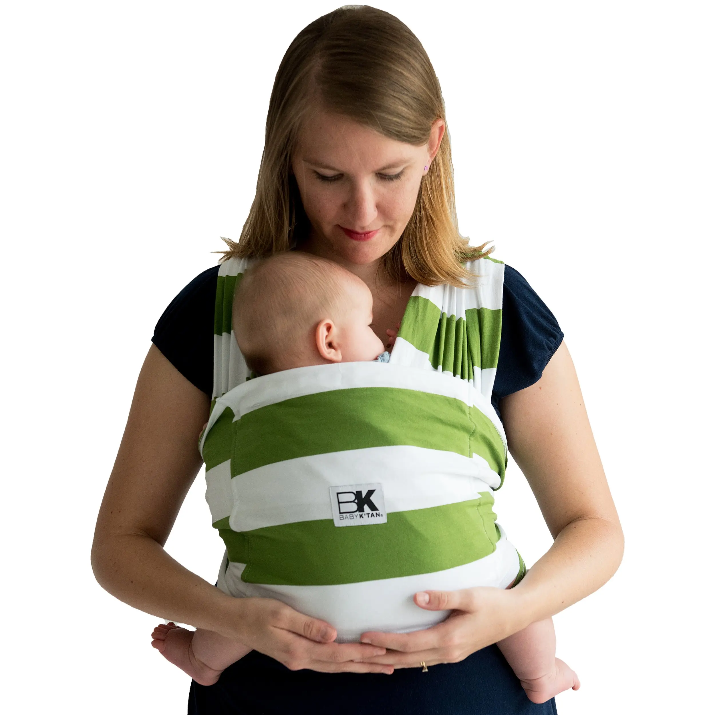 Chusta do noszenia dzieci Baby Ktan Olive Stripes