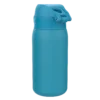 ION8 butelka stalowa jednościenna 400 ml, w kolorze niebieskim, do szkoły