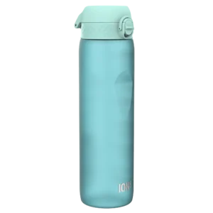 ION8 butelka Recyclon 1100 ml, w kolorze niebieskim, z motywem „Motywator”, na siłownię, bez BPA