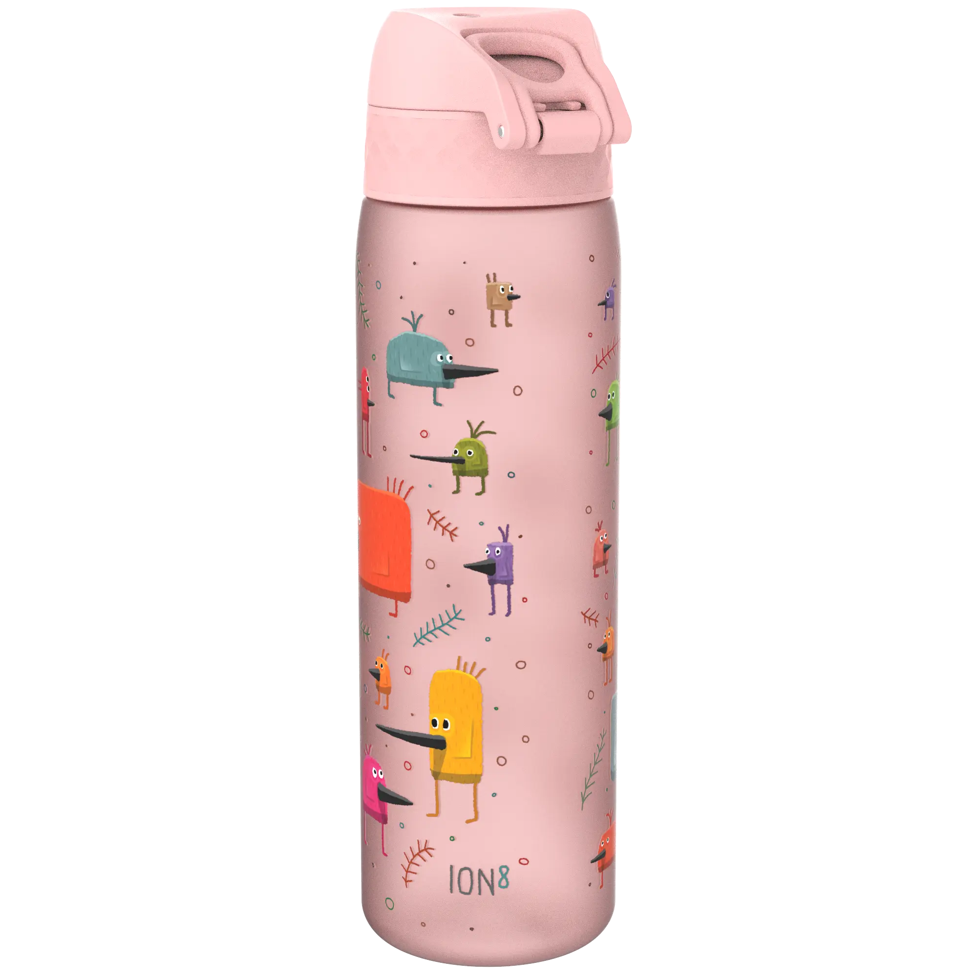 Butelka ION8 BPA Free I8RF500PPBIRD Funny Birds