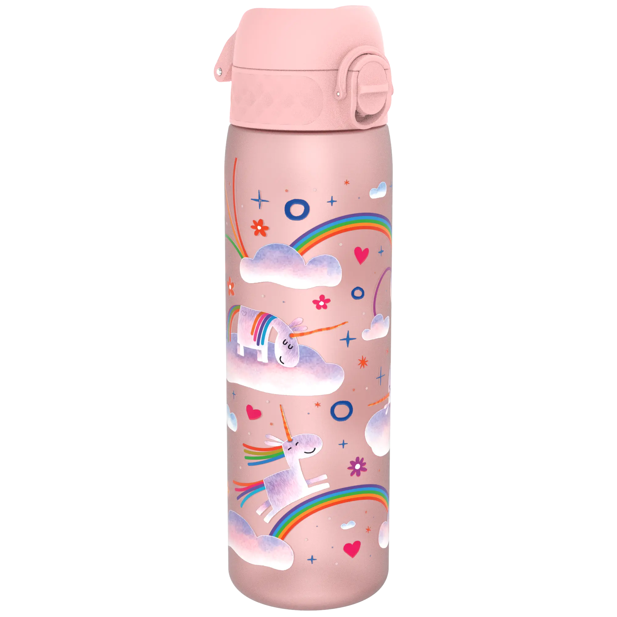 Butelka ION8 BPA Free I8RF500PPUNIRAIN Unicorn Rainbows