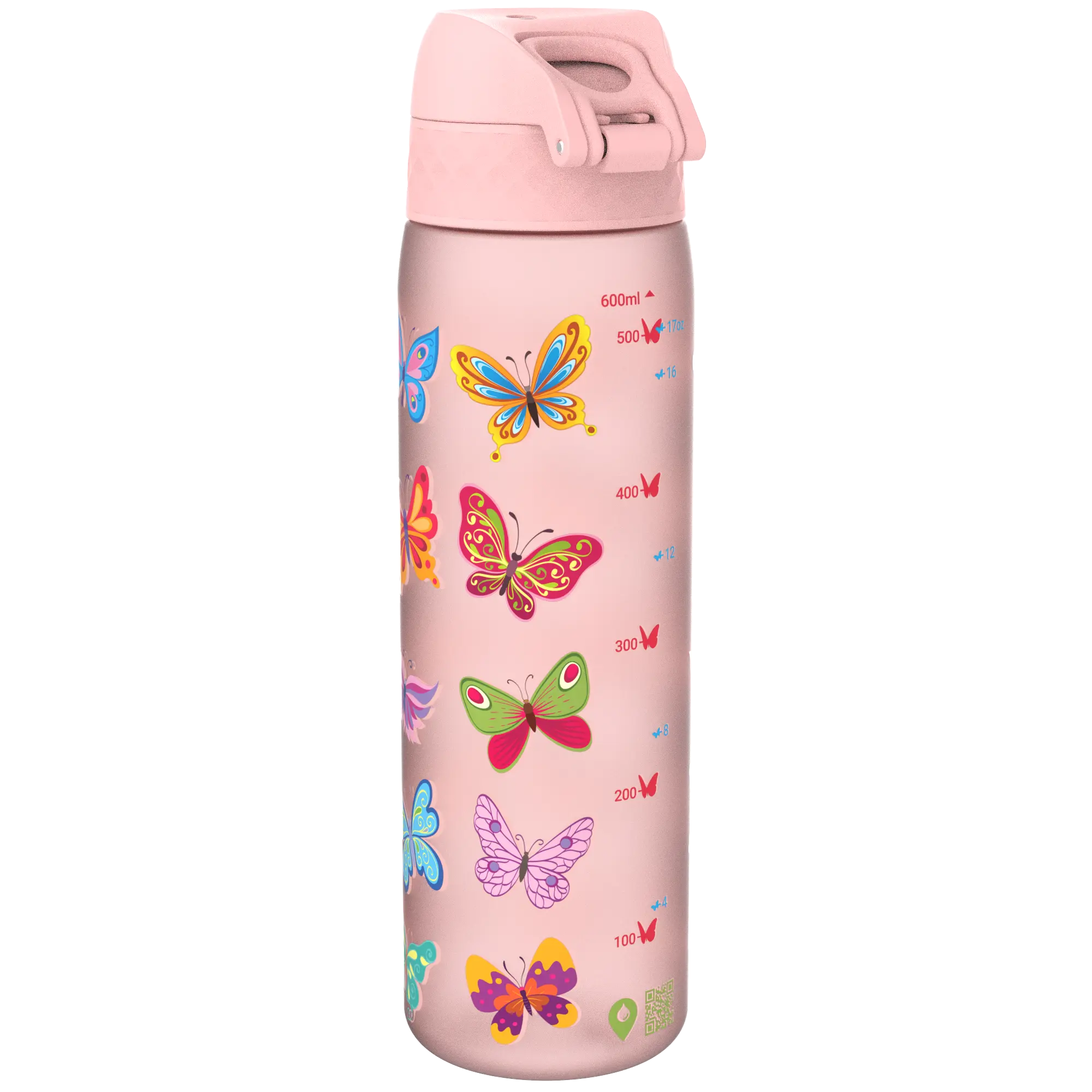 Butelka ION8 BPA Free I8RF500PRBFLY Bytterfly