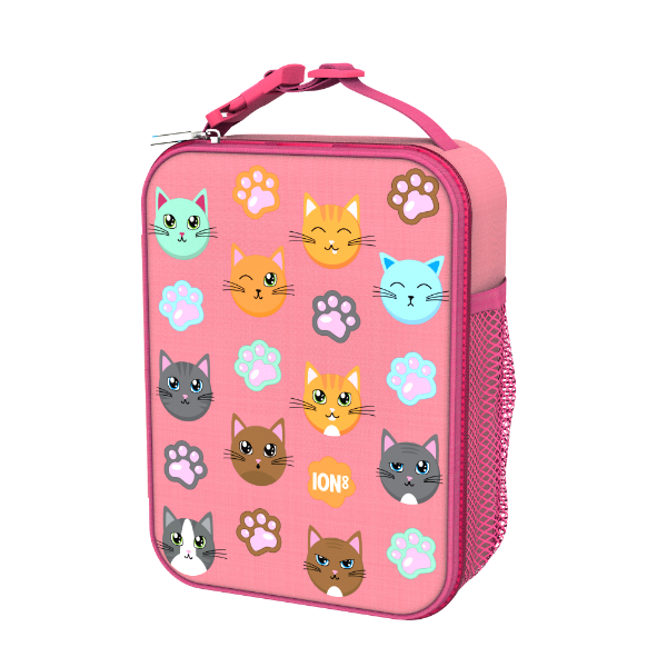 Lunch Bag ION8 I8LBRCATS Cats Faces